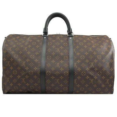 كانفاس مكاسار LV Keepall BandoulièRe 55 لويس فيتون M56714