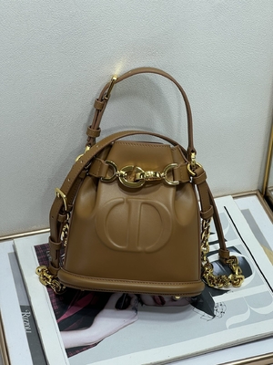 منقوشة C'est Dior حقيبة Gold Saddle CD كريستيان ديور حقيبة رياضية جلد العجل