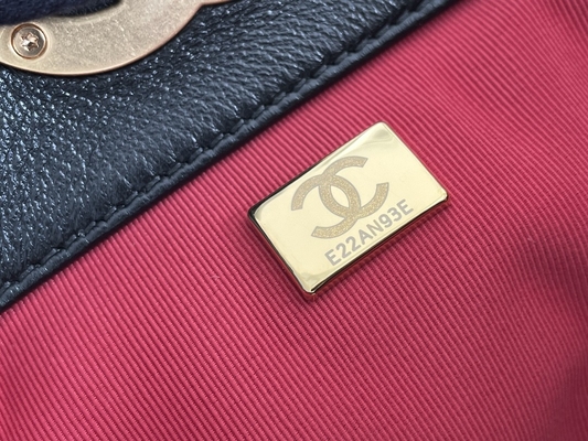 عارضة جلد الخراف Chanel Classic جلد الخراف حقيبة عادي نمط مكتب الحزب
