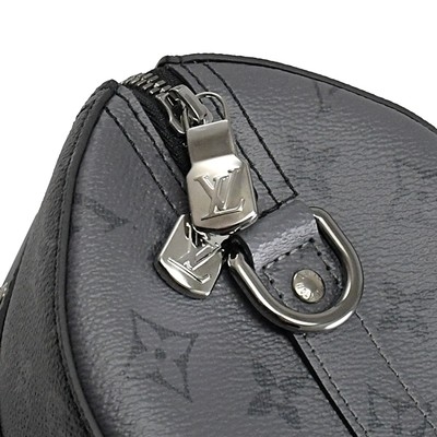 حقيبة كلاسيك مونوغرام Eclipse LV CITY KEEPALL حقيبة من قماش الجاكار وحقيبة كروس بودي من بوسطن