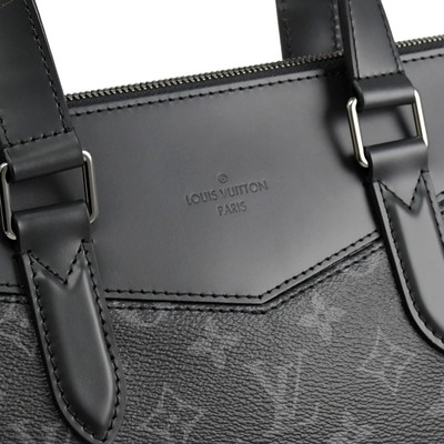 M40566 رجل الأعمال ذات العلامات التجارية حقيبة مونوغرام LV حقيبة إكسبلورر أسود ثنائي الغرض