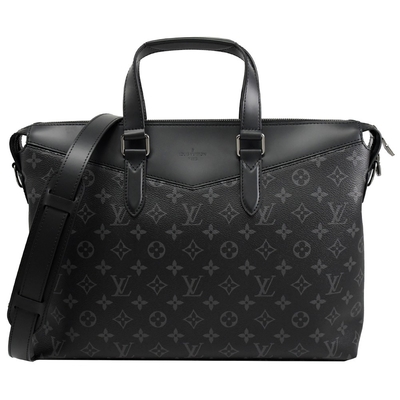 M40566 رجل الأعمال ذات العلامات التجارية حقيبة مونوغرام LV حقيبة إكسبلورر أسود ثنائي الغرض