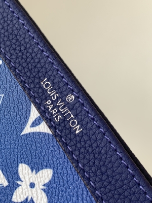 محفظة صغيرة من جاستون لويس فويتون LV Pochette بسحاب مزدوج يمكن ارتداؤها