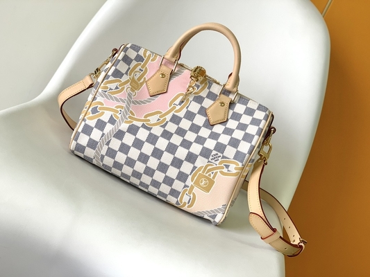 سبيدي لويس فيتون Damier Azur 25 M46390 كانفاس مطلي