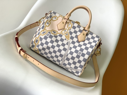 سبيدي لويس فيتون Damier Azur 25 M46390 كانفاس مطلي
