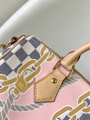 سبيدي لويس فيتون Damier Azur 25 M46390 كانفاس مطلي