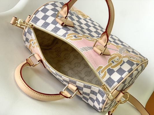 سبيدي لويس فيتون Damier Azur 25 M46390 كانفاس مطلي