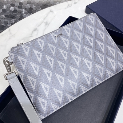 ODM Christian Dior Mini Designer Purses A5 CD Pouch Bag Diamond جلد أصلي