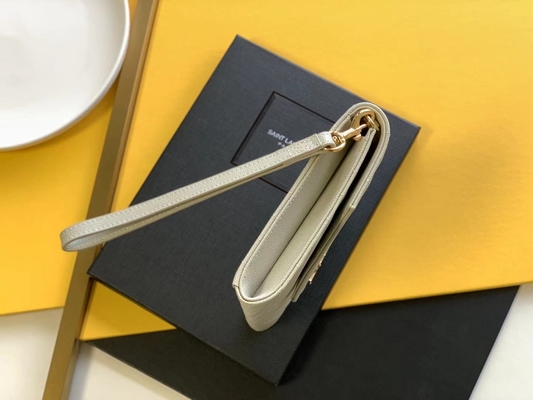 كلاتش كافيار YSL مونوغرام جلد مبطن