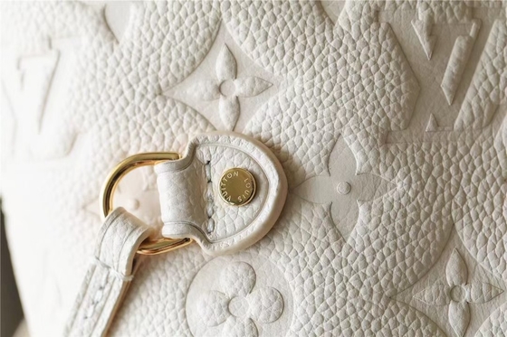 حقيبة يد للسيدات تحمل علامة تجارية للحفلات Neverfull MM مونوغرام إمبرينت مع تطعيم الزهور