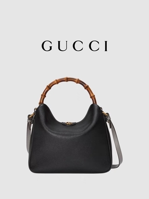 مقبض الخيزران Gucci Princess Diana Handbag Double G Hardware OEM