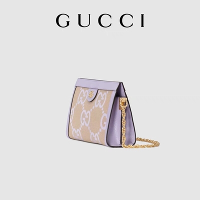 حقائب غوتشي ذات العلامات التجارية المتوسطة الحجم المتشابكة WOC Chain Bag