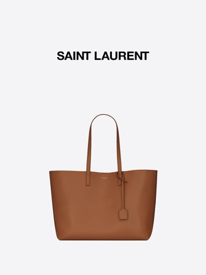 حقيبة كتف تحمل علامة تجارية من الجلد الناعم ST Laurent Shoppers Cross Section ODM